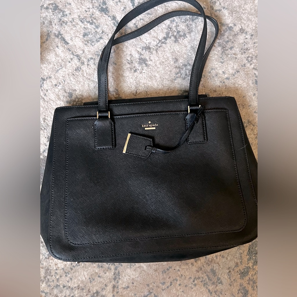Large Kate Spade Black Purse.